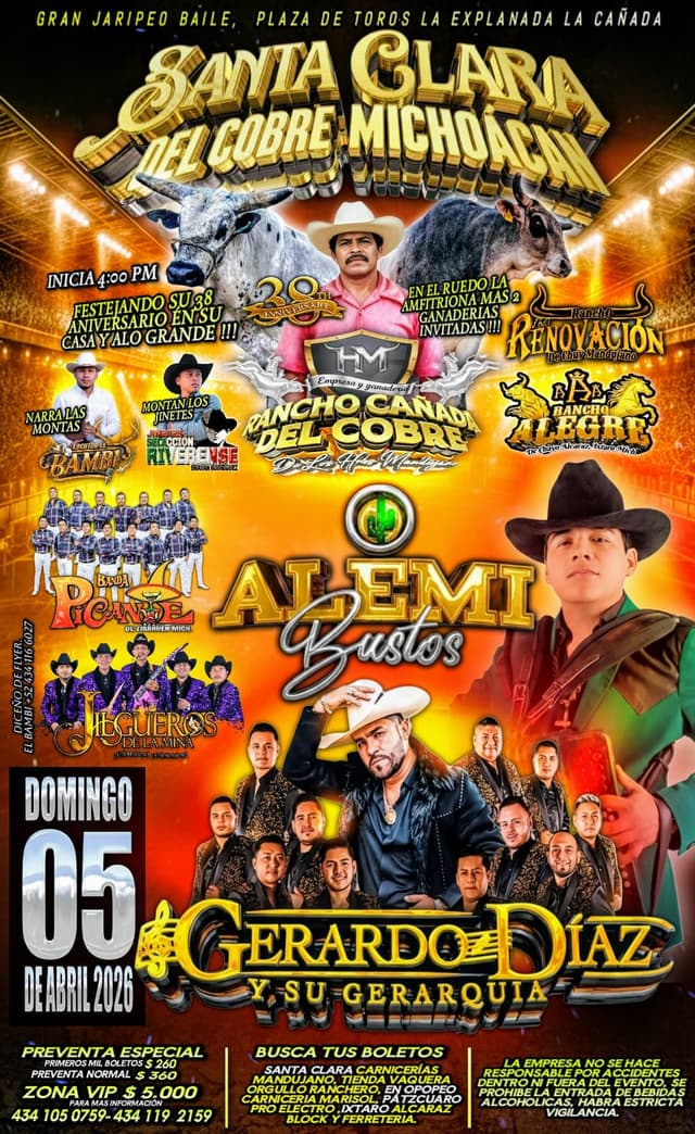 GRAN JARIEPO BAIL RANCHO CAÑADA DEL COBRE