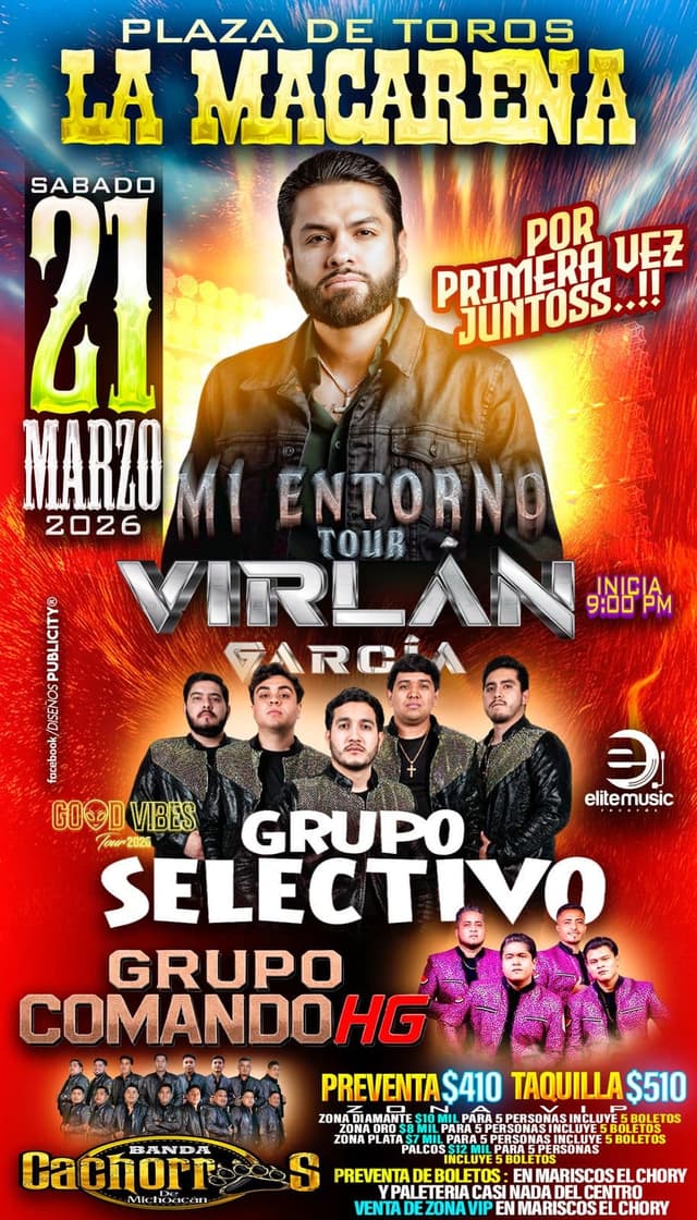 VIRLAN GARCIA MI ENTORNO TOUR